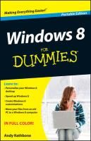 Produktbild: Windows 8 For Dummies Portable