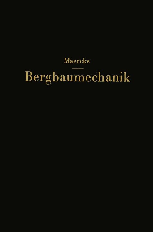 Produktbild: Bergbaumechanik