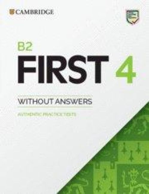 Produktbild: B2 First 4 Student's Book without Answers