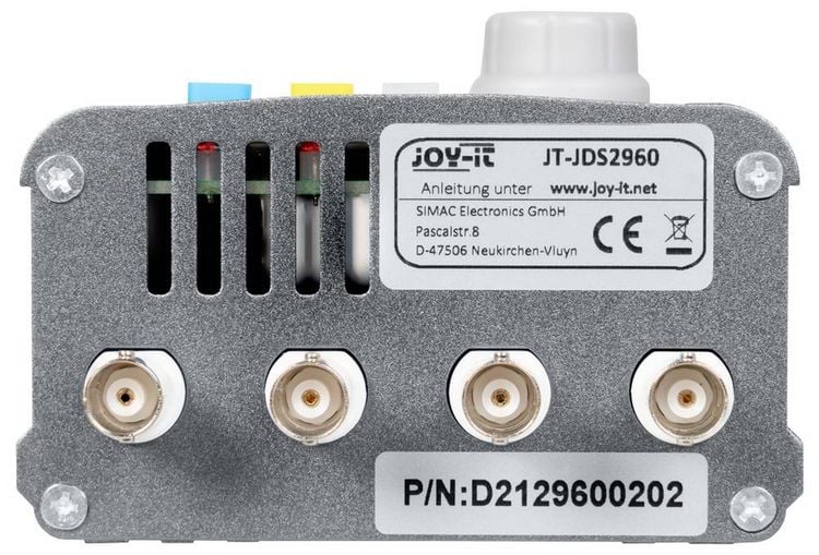 Produktbild: Joy-it JDS-2960-60MHz Funktionsgenerator netzbetrieben, Signalgenerator 0Hz - 60MHz 2-Kanal Arbitr&auml;r, Dreieck, Lorentzkurve, Puls