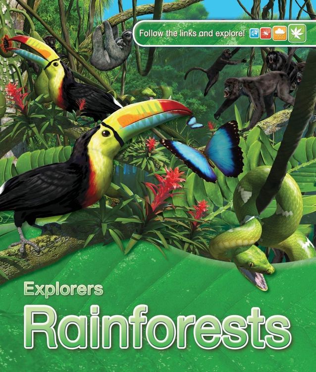 Produktbild: Ganeri, A: Explorers: Rainforests