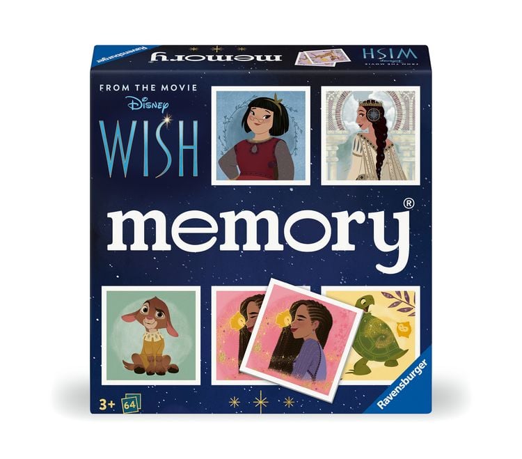Produktbild: memory&reg; Disney Wish - Gesellschaftsspiel & Brettspiel ab 3 Jahre