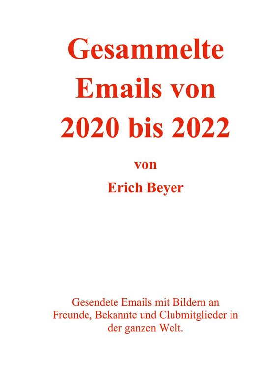 Produktbild: Gesammelte Emails von 2020 - 2022