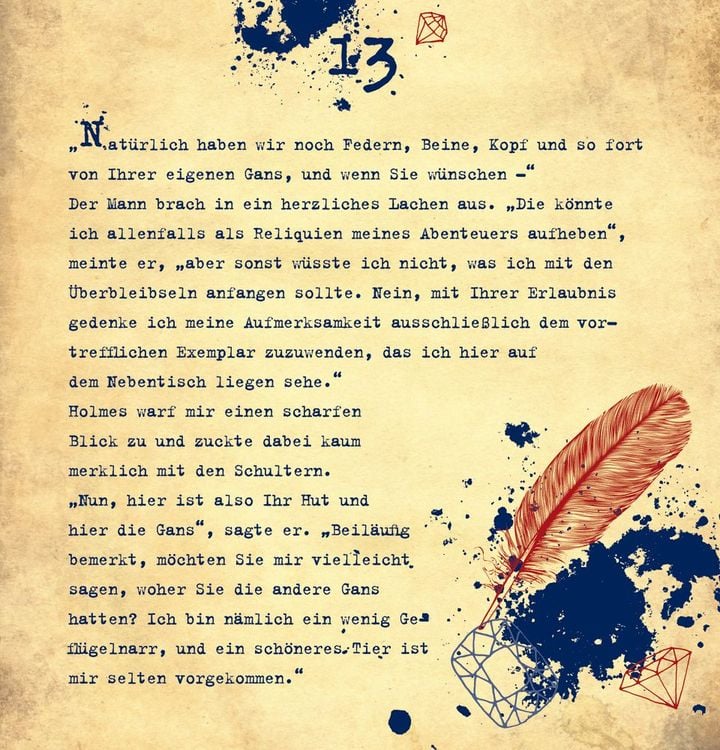 Zettelkalender - Krimi-Advent mit Sherlock Holmes