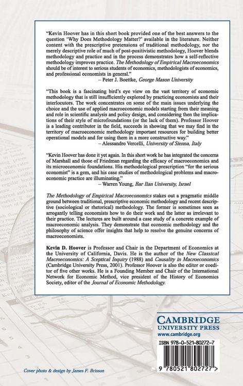 Produktbild: The Methodology of Empirical Macroeconomics