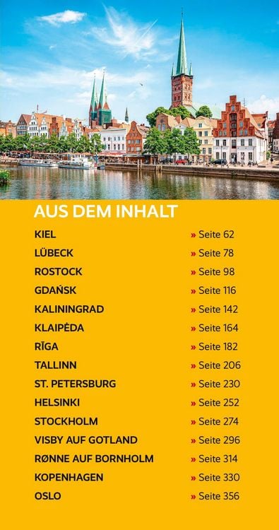 Produktbild: TRESCHER Reisef&uuml;hrer Ostseest&auml;dte