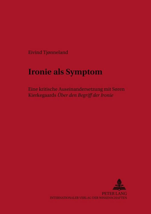 Produktbild: Ironie als Symptom