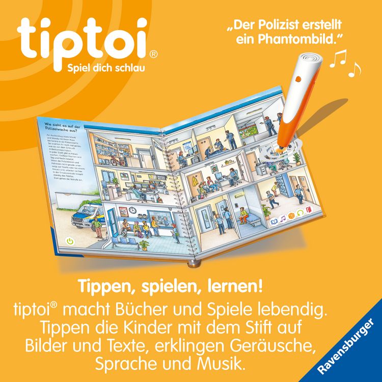 Produktbild: Tiptoi® Wieso? Weshalb? Warum? - Bei der Polizei