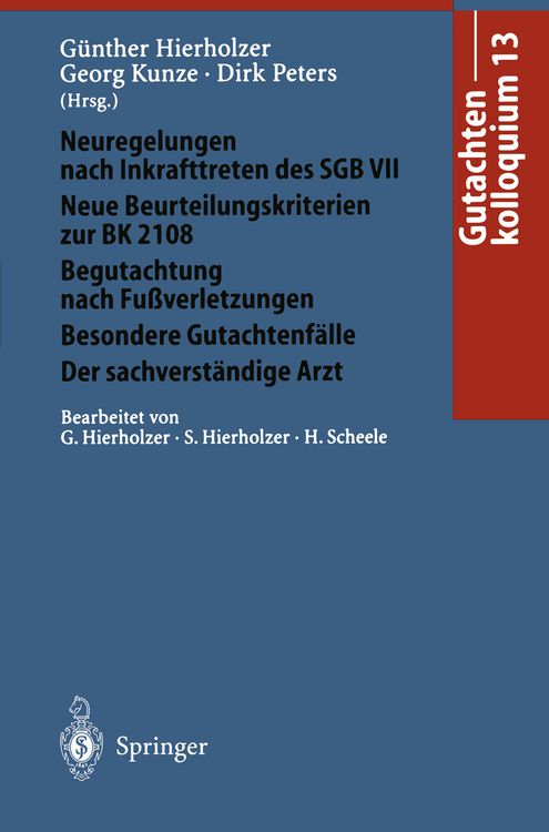 Produktbild: Gutachtenkolloquium 13