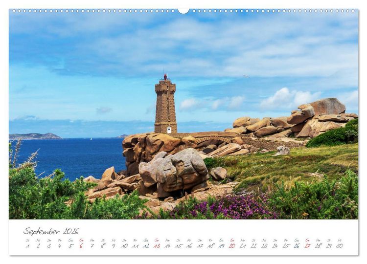 Produktbild: Meine Bretagne &ndash; Die sch&ouml;ne! (hochwertiger Premium Wandkalender 2026 DIN A2 quer), Kunstdruck in Hochglanz