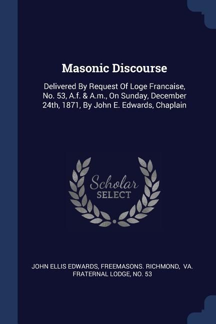 Produktbild: Masonic Discourse