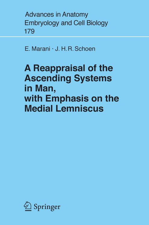 Produktbild: A Reappraisal of the Ascending Systems in Man, with Emphasis on the Medial Lemniscus