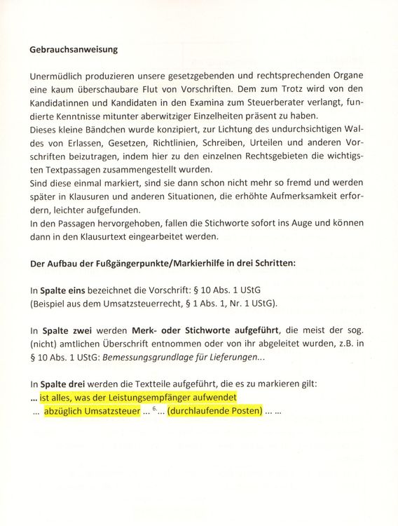 Produktbild: ABGABENORDNUNG & FGO D&uuml;rckheim-Markierhinweise/Fu&szlig;g&auml;ngerpunkte f&uuml;r das Steuerberaterexamen: D&uuml;rckheim'sche Markierhinweise