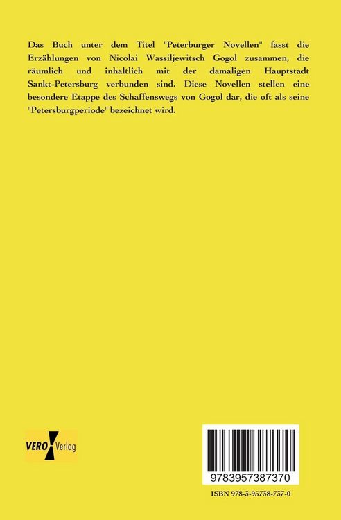 Produktbild: Petersburger Novellen