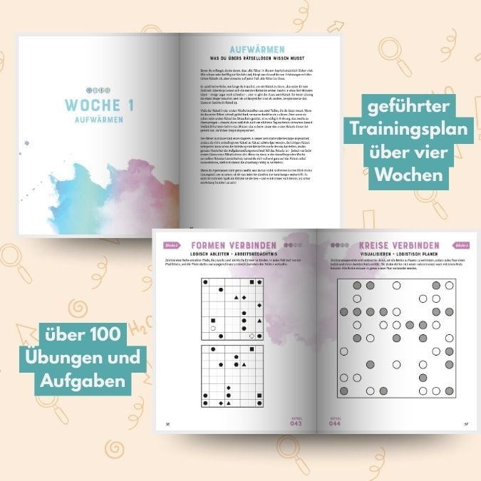 Produktbild: Gehirnjogging &ndash; 4 Wochen-Workout-Buch