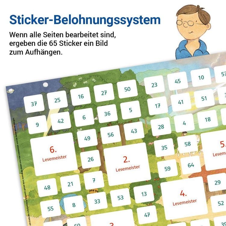Produktbild: Das &Uuml;bungsheft Lesen 4