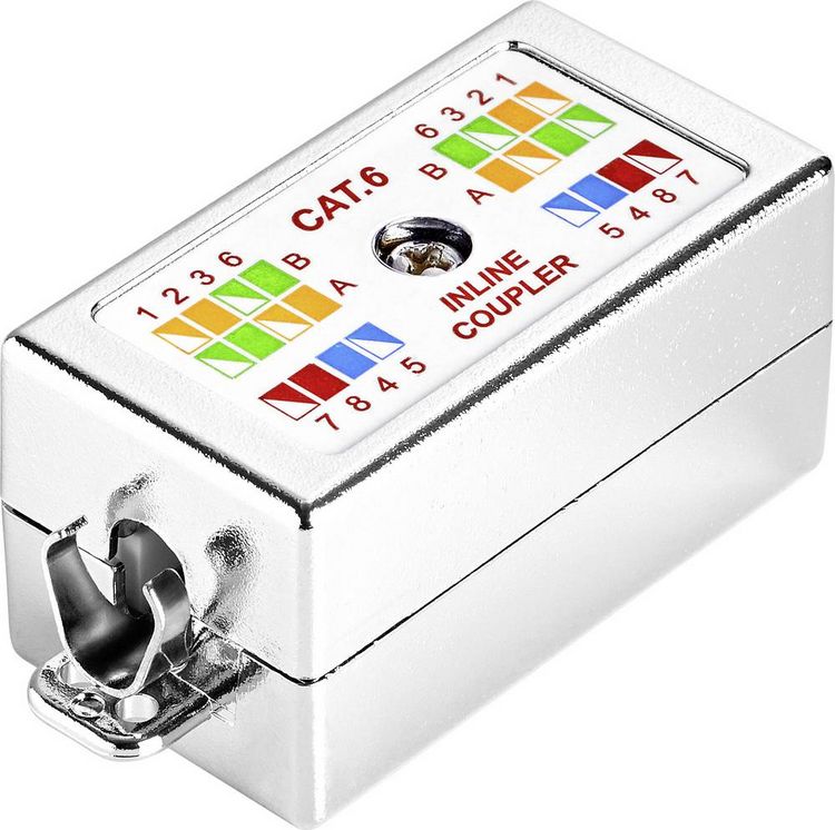Produktbild: Renkforce Toolless Connection Box Passend f&uuml;r (Netzwerk-Spezifikationen (CAT)): CAT 6