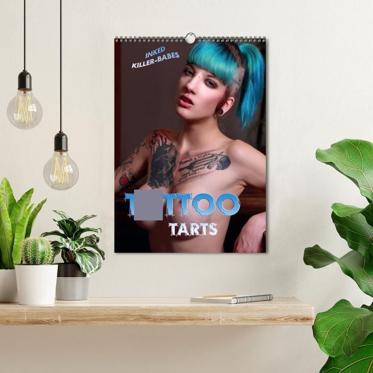 Produktbild: TATTOO TARTS - Inked Killer Babes (Wandkalender 2027 DIN A3 hoch), CALVENDO Monatskalender