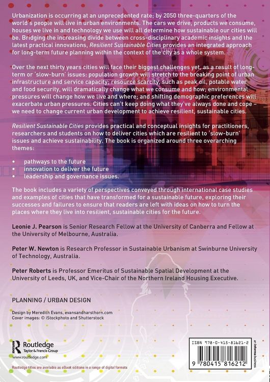 Produktbild: Resilient Sustainable Cities