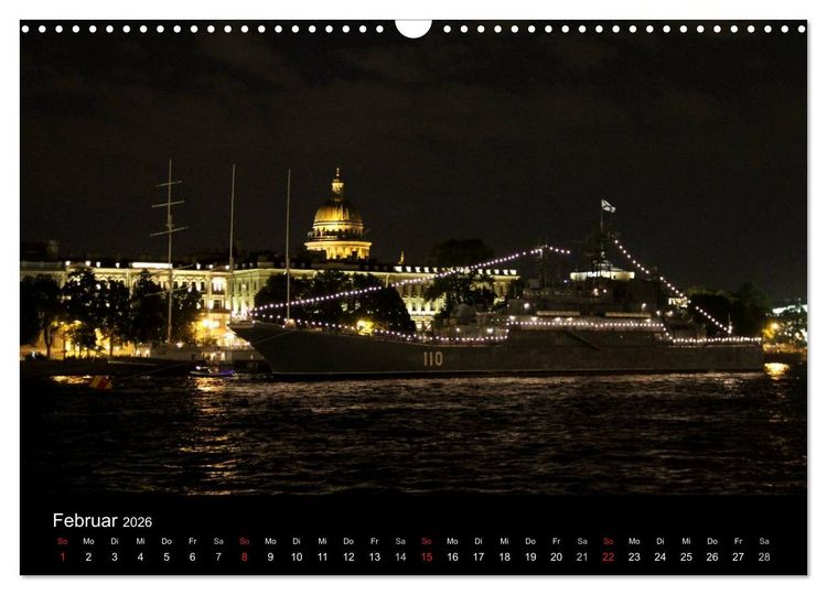 Produktbild: St. Petersburg (Wandkalender 2026 DIN A3 quer), CALVENDO Monatskalender
