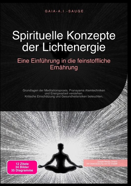 Produktbild: Spirituelle Konzepte der Lichtenergie: Eine Einf&uuml;hrung in die feinstoffliche Ern&auml;hrung