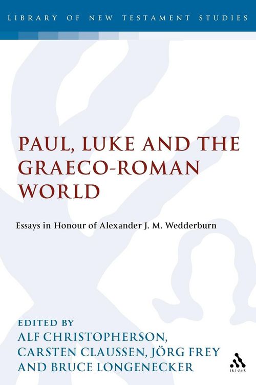 Produktbild: Paul, Luke and the Graeco-Roman World