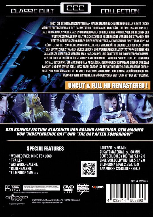 Produktbild: Das Arche Noah Prinzip - Uncut & Full HD Remastered (Classic Cult Collection)