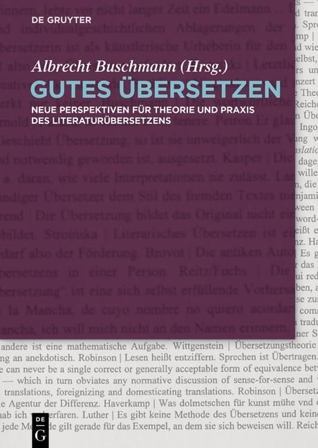 Produktbild: Gutes &Uuml;bersetzen
