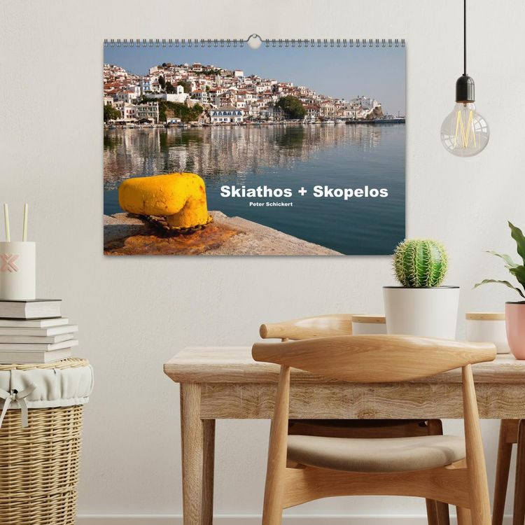 Produktbild: Skiathos + Skopelos (Wandkalender 2026 DIN A3 quer), CALVENDO Monatskalender