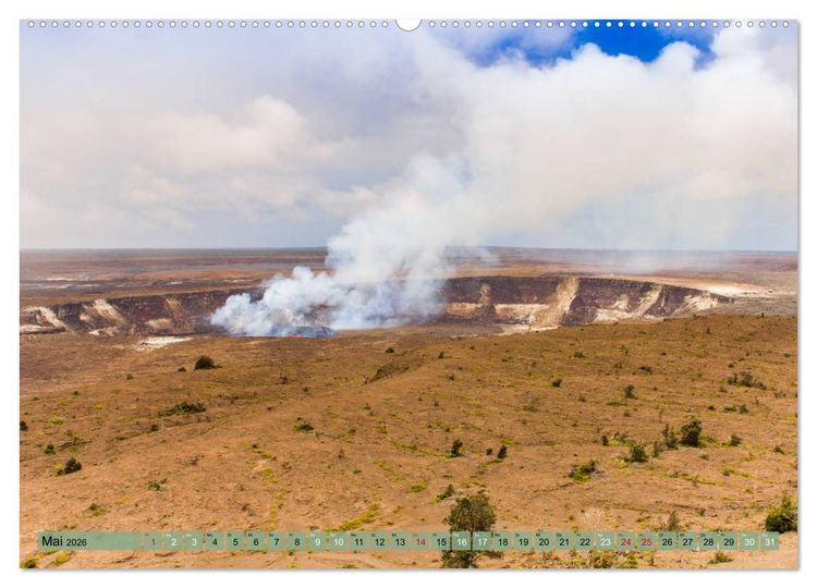 Produktbild: Big Island - Reise in eine unvergessliche Welt (hochwertiger Premium Wandkalender 2026 DIN A2 quer), Kunstdruck in Hochglanz