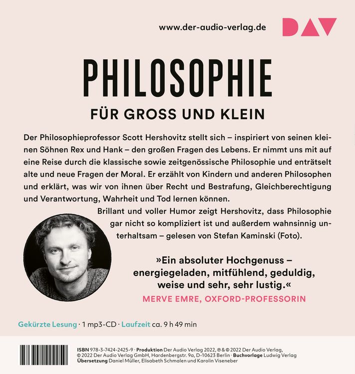 Produktbild: Der Sinn von allem &ndash; oder zumindest fast. &Uuml;berraschende Einsichten eines Philosophen