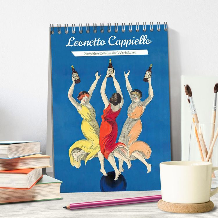 Produktbild: Leonetto Cappiello - Das goldene Zeitalter der Werbekunst (Tischkalender 2026 DIN A5 hoch), CALVENDO Monatskalender