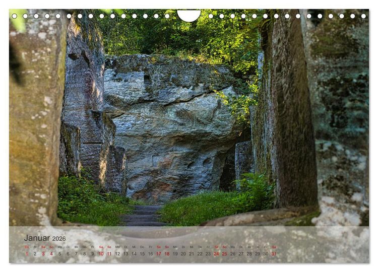 Produktbild: Felsenburg Rotenhan (Wandkalender 2026 DIN A4 quer), CALVENDO Monatskalender