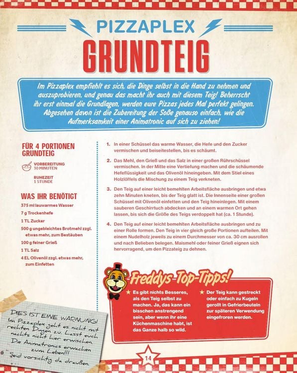 Produktbild: Das offizielle Five Nights at Freddy's Kochbuch