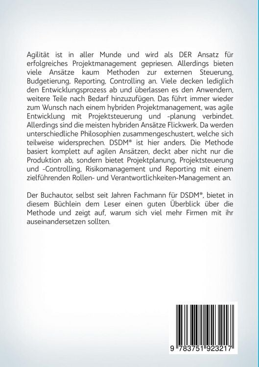 Produktbild: DSDM&reg; - Agiles Projektmanagement - eine (noch) unbekannte Alternative voller Vorteile