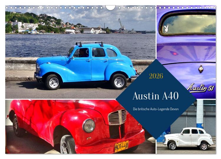 Produktbild: Austin A40 - Die britische Auto-Legende Devon (Wandkalender 2026 DIN A3 quer), CALVENDO Monatskalender