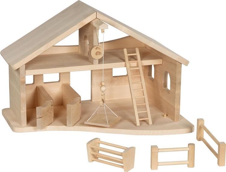 Produktbild: Stall mit Seilwinde