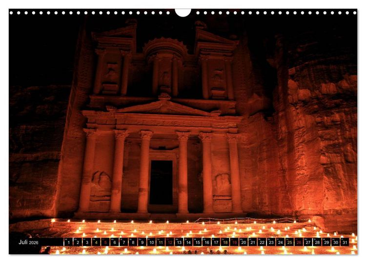 Produktbild: Jordanien - Ein Land der Superlative (Wandkalender 2026 DIN A3 quer), CALVENDO Monatskalender