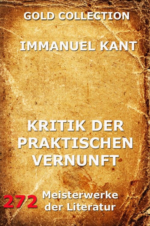 Produktbild: Kritik der praktischen Vernunft