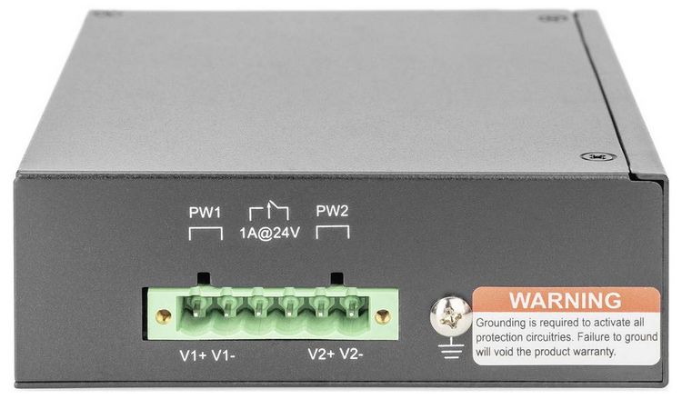Produktbild: Digitus DN-651108 DN-651108 Industrial Ethernet Switch 8 Port 10 / 100 / 1000MBit/s