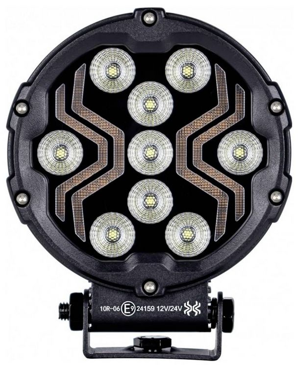 Produktbild: SecoR&uuml;t LED-Arbeitsscheinwerfer 12 V/DC, 24 V/DC L0196 (&Oslash;) 111mm 1700lm