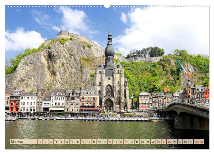 Produktbild: Unterwegs in den belgischen Ardennen (hochwertiger Premium Wandkalender 2026 DIN A2 quer), Kunstdruck in Hochglanz