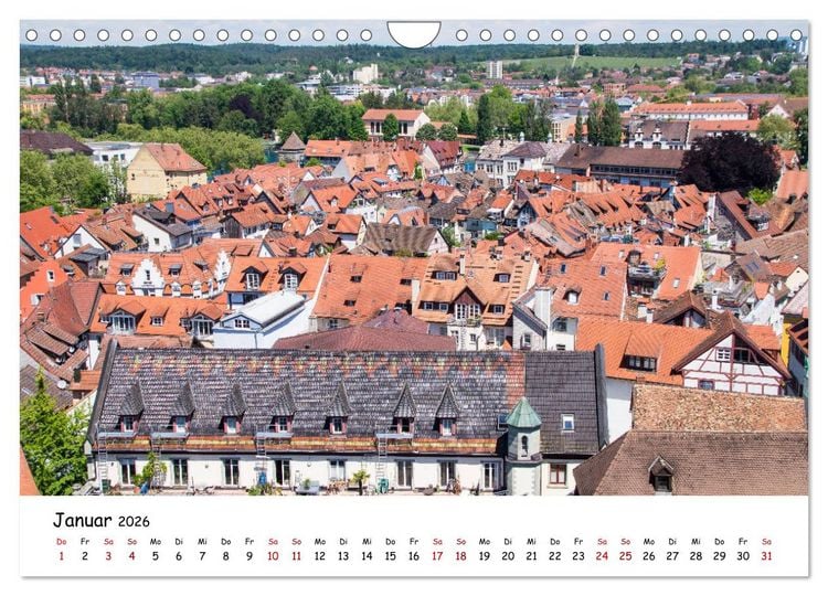 Produktbild: Konstanz - Juwel am Bodensee (Wandkalender 2026 DIN A4 quer), CALVENDO Monatskalender