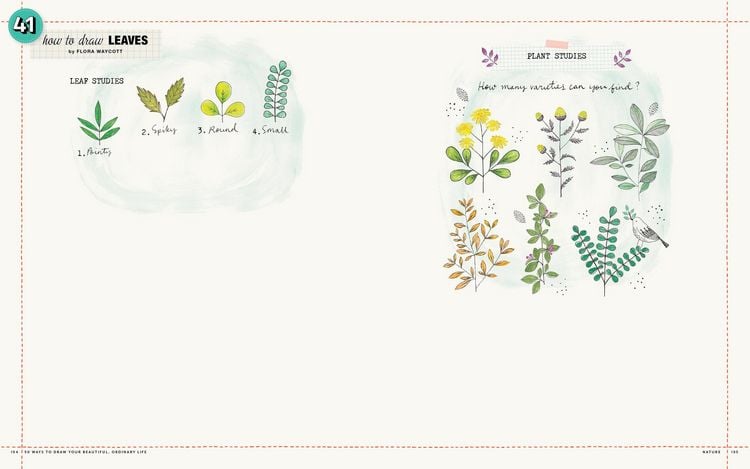 Produktbild: 50 Ways to Draw Your Beautiful, Ordinary Life