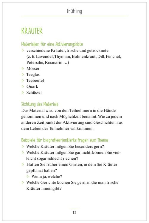 Produktbild: Kurzaktivierungen. Spiele und Besch&auml;ftigungen f&uuml;r Senioren. Auch mit Demenz. Ratgeber