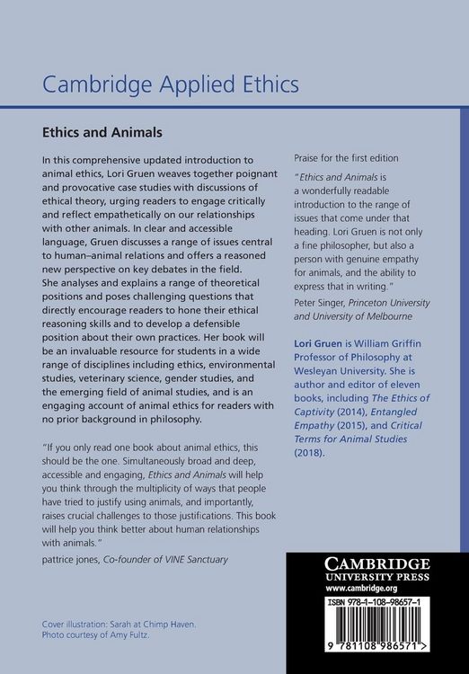 Produktbild: Ethics and Animals