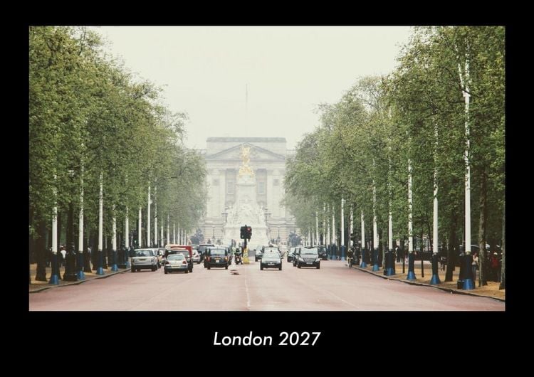 Produktbild: London 2027 Fotokalender DIN A3