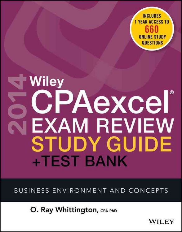 Produktbild: Wiley CPAexcel Exam Review 2014 Study Guide + Test Bank