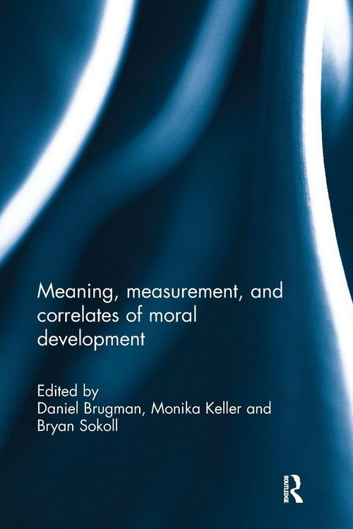 Produktbild: Meaning, measurement, and correlates of moral development