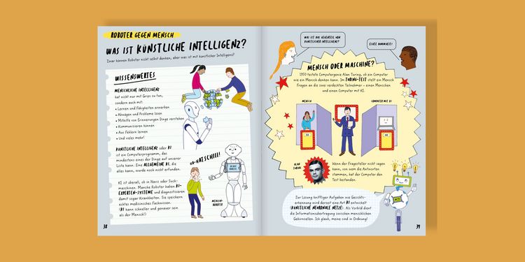 Produktbild: Roboter und KI